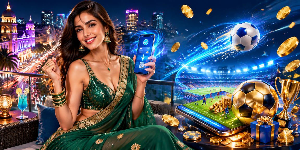 Mobile betting interface on phone screen